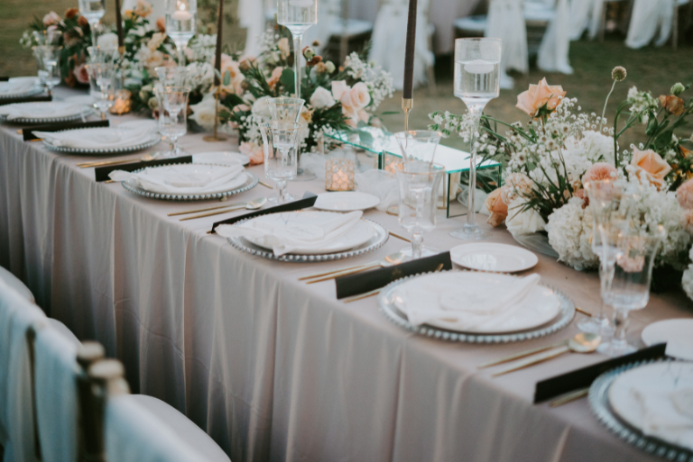 wedding design tables